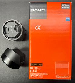 Sony SEL55F18Z FE 55mm f/1.8 ZA Sonnar T Lens per