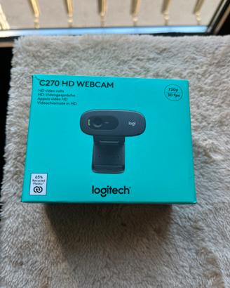 Webcam Logitech C270 HD - Nuova e Sigillata