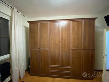 Camera completa in stile arte povera