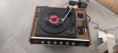 Giradischi Stereorama 2000 Deluxe con casse