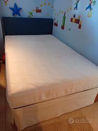 letto (spalliera+materasso+mantovana)
