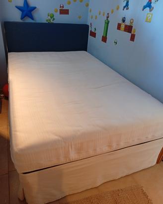 letto (spalliera+materasso+mantovana)