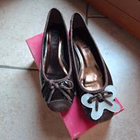 Ballerine marroni vernice EPoi donna 38 nuove