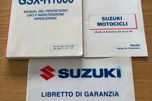 Libretti Suzuki gsx r 1000 k5 k6