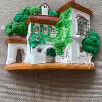 Villetta in terracotta colorata