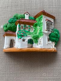 Villetta in terracotta colorata