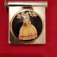 Spruzzatore profumo e porta cipria vintage