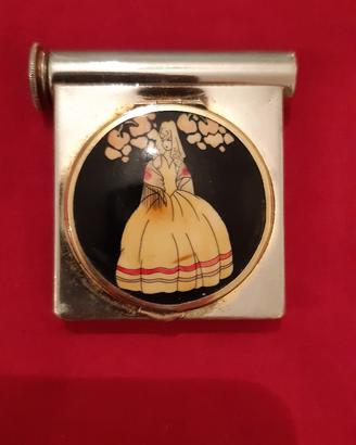 Spruzzatore profumo e porta cipria vintage