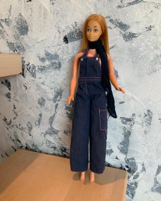 Salopette in denim Blues di Barbie Fashion Avenue