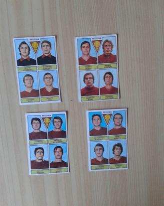 Squadra Reggina album calciatori panini 1971/72