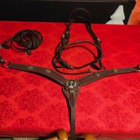 Pettorale e testiera monta americana 