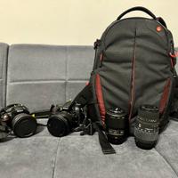 Kit Forogradico completo Nikon piu Zaino e Ottiche
