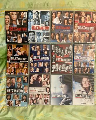 Grey’s Anatomy 1-12 stagioni dvd