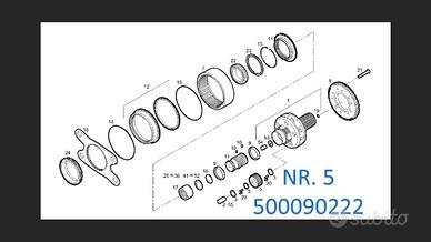 INGRANAGGIO STRALIS 500090222