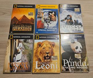 6 DVD National Geographic