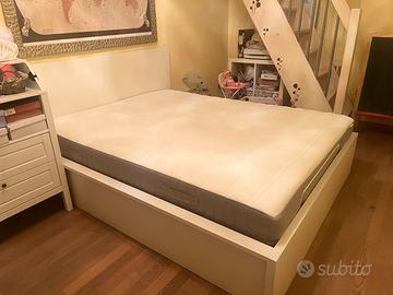 Letto matrimoniale contenitore  Malm Ikea