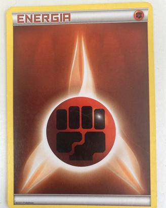 Carta Pokemon Fighting Energy