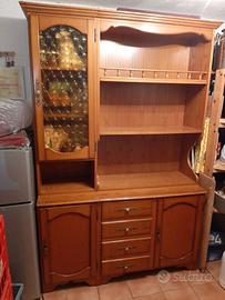 Mobile credenza con vetrinetta