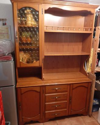 Mobile credenza con vetrinetta