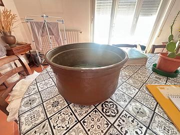 Calderone/Contenitore in rame anni ‘40