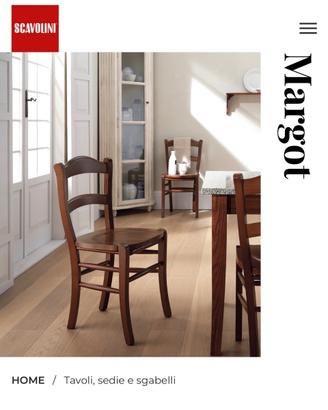 Sedie Scavolini Margot