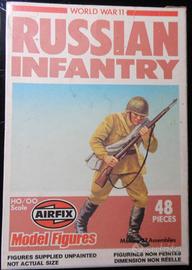 LOTTO SOLDATINI AIRFIX "RUSSIAN INFANTRY" H0