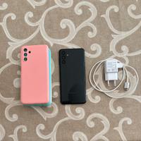 Samsung A04s 64gb nero con cavo,alimentatore,cover