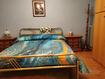 Letto in ottone
