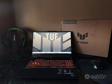 ASUS TUF i7 RTX 4070 gaming/creator con garanzia