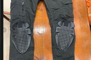 Pantalone moto in tessuto