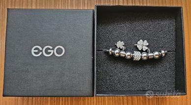 Bracciale Ego jewels con 2 charmes quadrifoglio