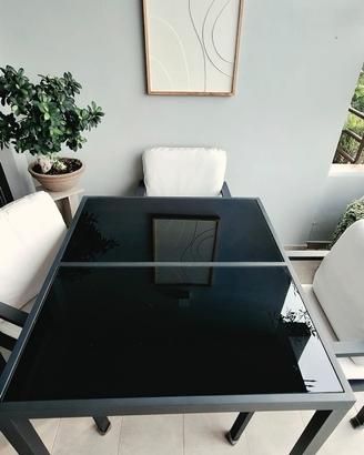 Set da pranzo da esterno ARTELIA – tavolo + sedie