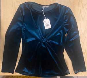 Maglia Zuiki in velluto liscio Taglia S