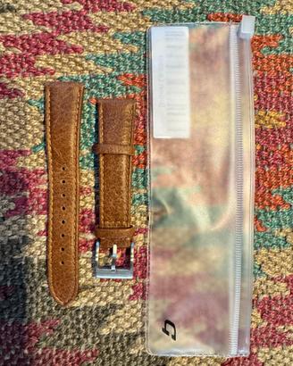 Cinturino in Pelle Marrone Galo Originale (20mm) 