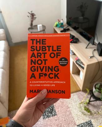 Libro The Subtle Art of Not Giving a F*ck Manson
