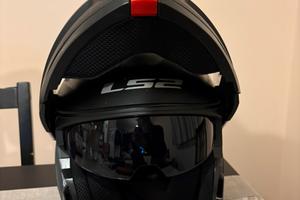Casco LS2 modulare strobe 2 nero