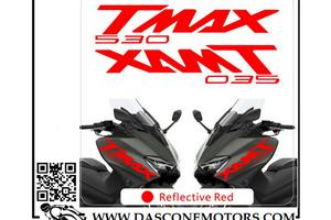 KIT ADESIVI TMAX 530 ROSSO