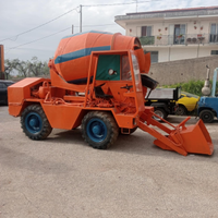 Autobetoniera betoniera dumper pala