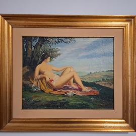 Dipinto  50x70  del 900  Simbolismo-Espressionismo