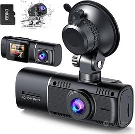 Telecamera per Auto 1080P con Scheda SD da 64GB