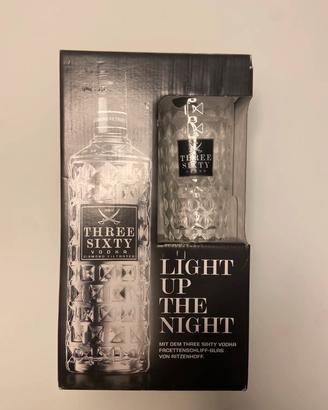 THREE SIXTY Vodka liscia pura vol. 37,5% 700ml