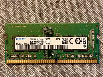 RAM Samsung SO-DIMM DDR4
