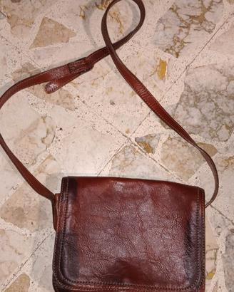 Borsello Pelle Vintage Usato