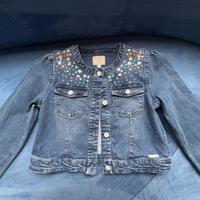 Giacca jeans bambina