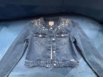 Giacca jeans bambina