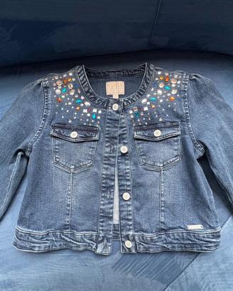 Giacca jeans bambina