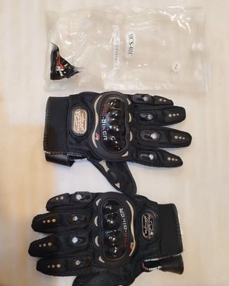 guanti moto traforati