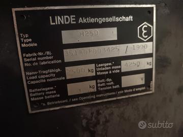 carrello elevatore 25 ql Lind