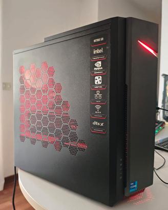 PC GAMING Acer Nitro N50-640/ I7+RTX3060TI+32gbRam