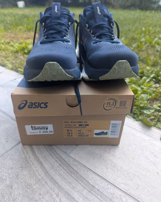 scarpe nuove  running Asics gel-kayano 33 uomo  42